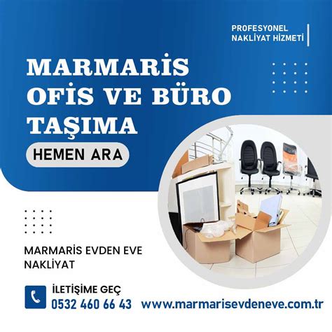 Marmaris Ofis Taşıma Fiyatları